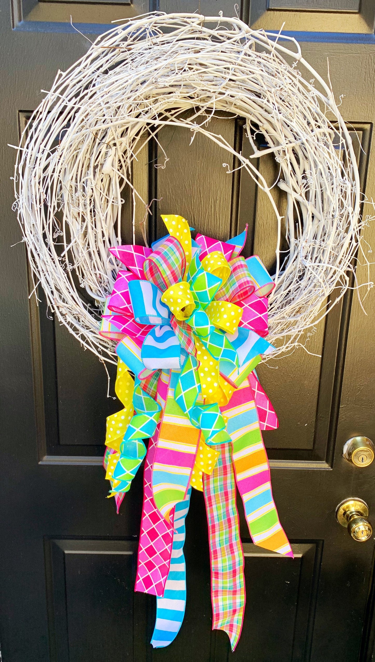 Everyday Collection - Summer Bow, Summer, Bright Bow, Mailbox Bow, Wreath Bow, Large Bow, Bow, Bows, Gift, Gift Bow