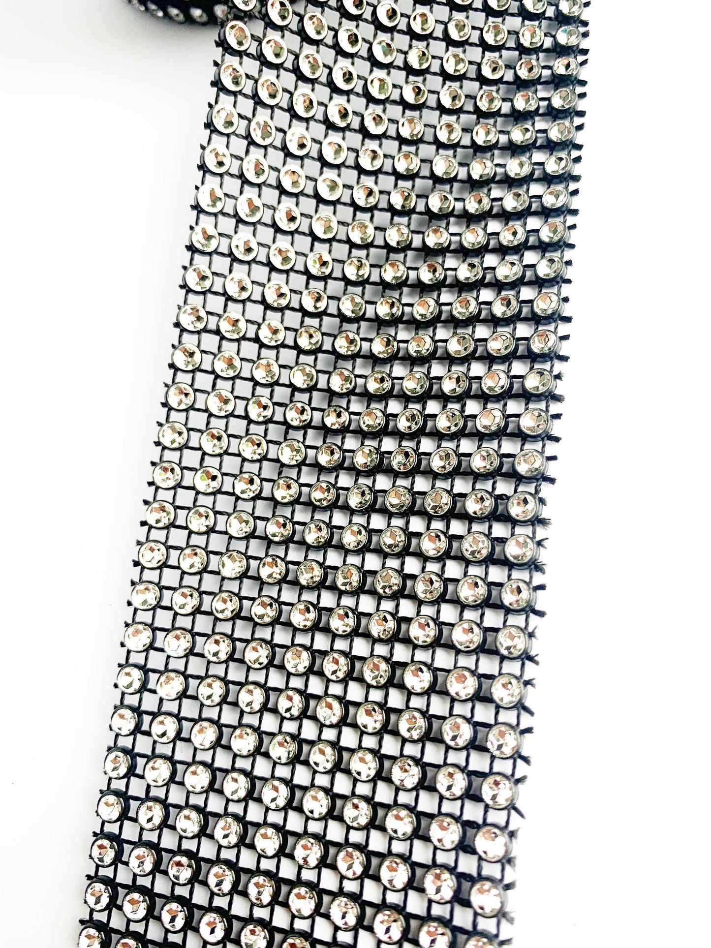 Bling Ribbon - Black Bling Ribbon 3 yards x 1.5 inches, Wedding Decor, Bling Ribbon, Bling, Wedding Bling, Craft Ribbon, Craft, Black Bling