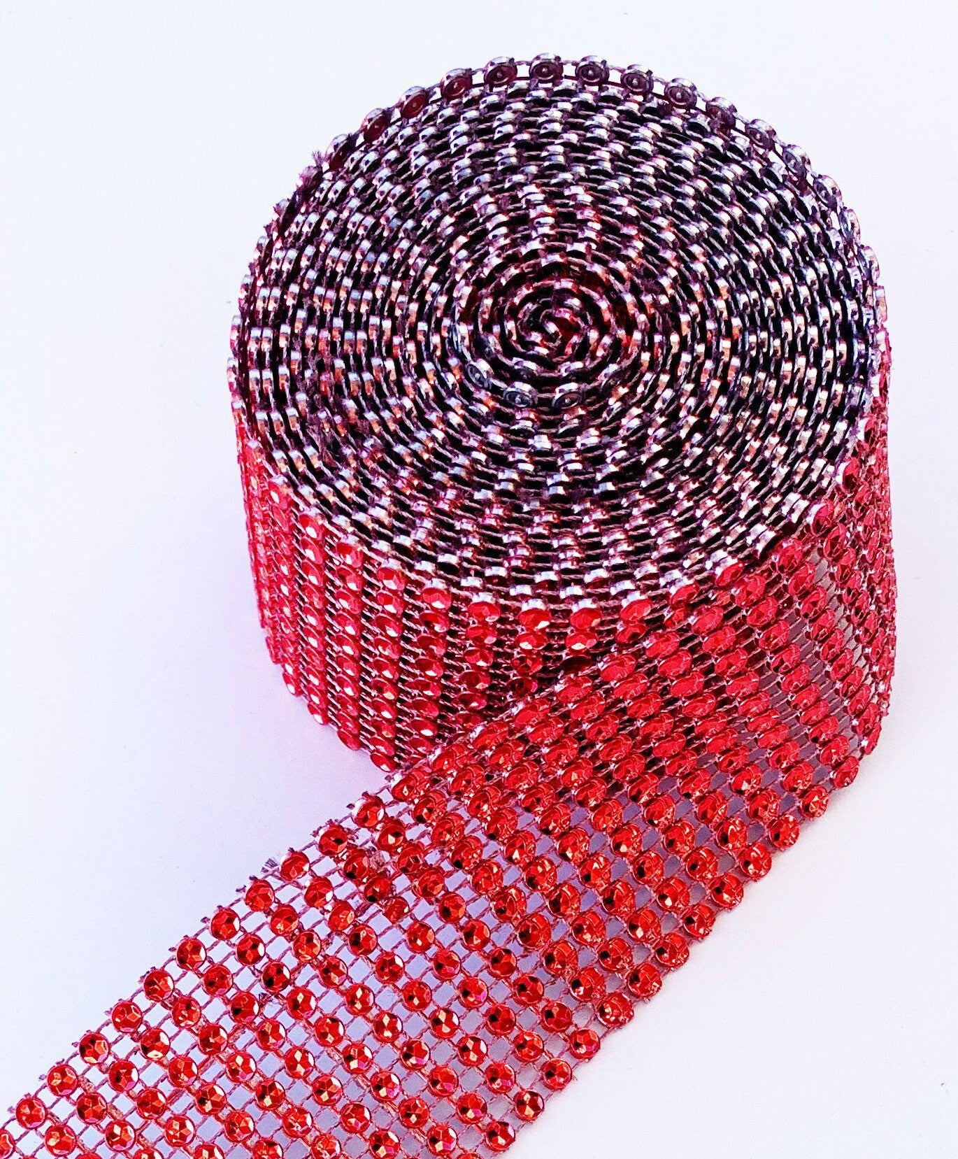 Bling Ribbon - Red Bling Ribbon,Ribbon,Bling, Red Ribbon,Red,Red Bling,Valentines Decor,Wedding,Valentines,Crafts,Craft