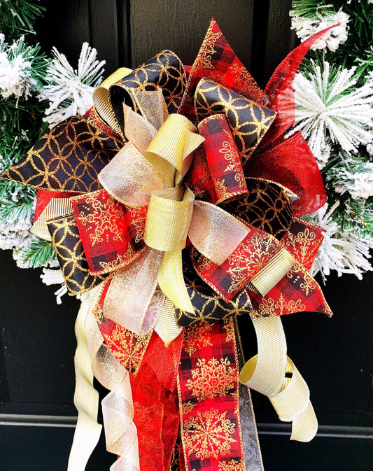 Winter Collection- Snowflake Bow