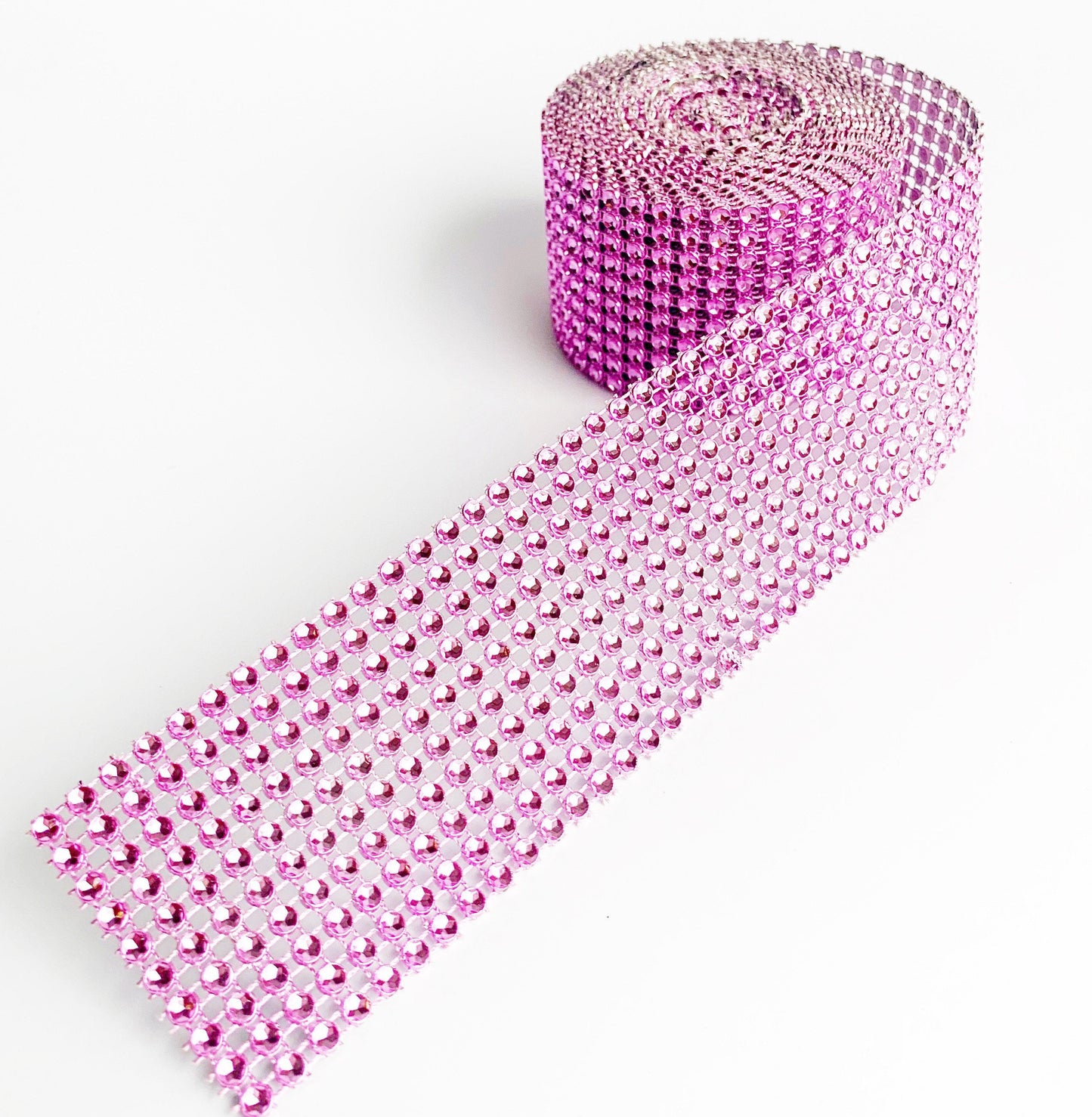Bling Ribbon - Bling Ribbon,Pink Ribbon,Light Pink,Wedding Decor,Wedding Bling,Bling, Decor,Craft,Craft Ribbon,Valentines,Valentines Ribbon